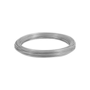 ALAMBRE GALVANIZADO FIERO N° 12 ROLLO 1KG. - 27 MT. APROX