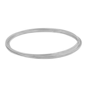 ALAMBRE GALVANIZADO FIERO N° 18 ROLLO 2.5 MT.