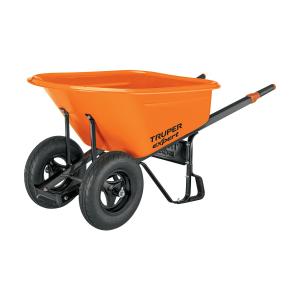 CARRETILLA TRUPER EXPERT PLASTICA DOBLE RUEDA 120 LT. TP-7X