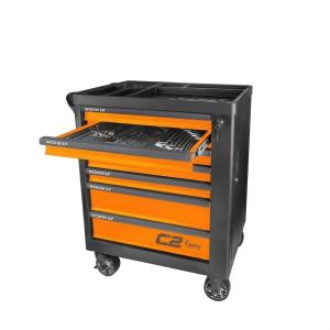 CARRO DE TALLER WOKIN INDUSTRIAL 7 CAJONES CON RUEDAS 269 PZ