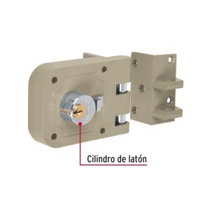 CERRADURA SOBREPONER HERMEX PUERTA CORRE. DERECHA - CS-95D