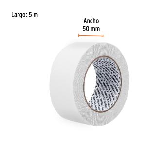 CINTA ANTIDESLIZANTE TRUPER TRANSPARENTE 50 MM. X 5 MT.