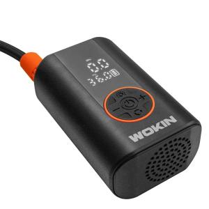 COMPRESOR DE AIRE WOKIN AUTOMATICO A BATERIA 2000 MAH 20 L/M