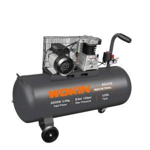 COMPRESOR DE AIRE WOKIN INDUSTRIAL 100 LT. (3 HP, 250 L/M)