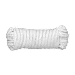 CUERDA FIERO DE POLIESTER BLANCA 4 MM. X 30 MT.