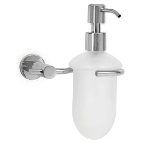 DISPENSADOR JABON BAÑO FOSET ELEMENT METAL CROMADO ELA-75