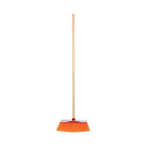 ESCOBA KLINTEK EXTRA SUAVE CON CABO MADERA 28 X 11 CM.