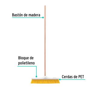 ESCOBILLON DE BARRENDERO C/CABO KLINTEK 50 CM. CERDA SUAVE