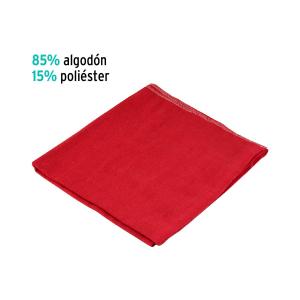 FRANELA DE ALGODON KLINTEK ROJA 100 X 50 CM. FRA-1R