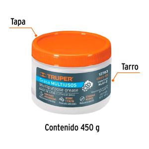 GRASA DE LITIO TRUPER FUSION 180° POTE 450 GR.