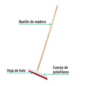 LAMPAZO KLINTEK DE POLIETILENO 40 CM. CON CABO MADERA