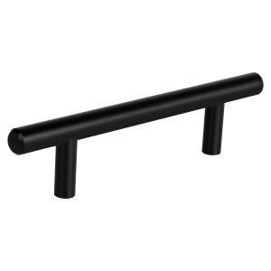 MANIJA ZAMAC HERMEX CILINDRO NEGRO MATE 96 MM. JAL-0361