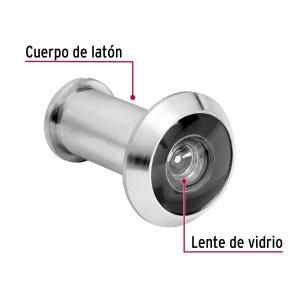 MIRILLA HERMEX PARA PUERTA 200° CROMADA MIRI-3