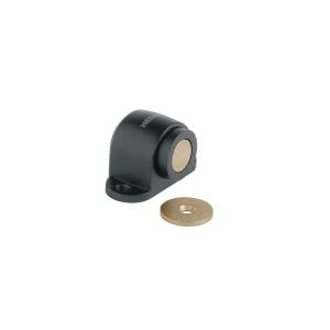 TOPE DE PUERTA HERMEX MAGNETICO AL PISO NEGRO MATE TOMA-6