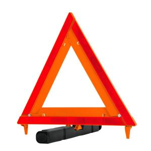 TRIANGULO DE SEÑALIZACION TRUPER REFLECTIVO PLEGABLE 43.5 CM