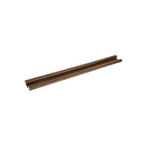 ZOCALO HERMEX DE POLIETILENO DOBLE MARRON 95 CM.