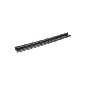 ZOCALO HERMEX DE POLIETILENO DOBLE NEGRO 95 CM.